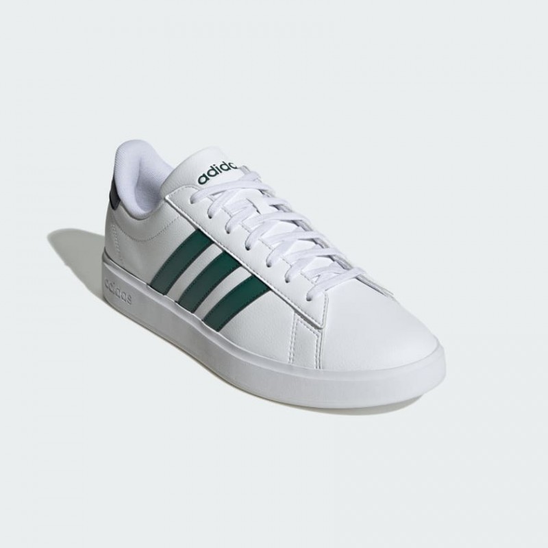 Giày adidas Grand Court Base 2.0 Nam Nữ - Trắng Xanh Lá Giày adidas Grand Court Base 2.0 Nam Nữ - Trắng Xanh Lá