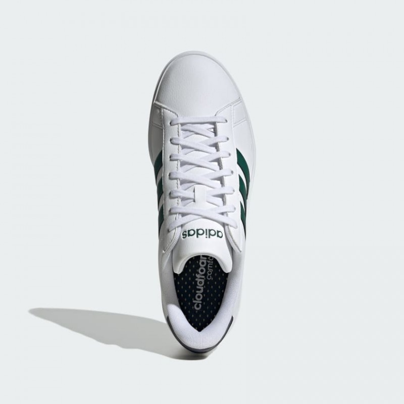 Giày adidas Grand Court Base 2.0 Nam Nữ - Trắng Xanh Lá Giày adidas Grand Court Base 2.0 Nam Nữ - Trắng Xanh Lá