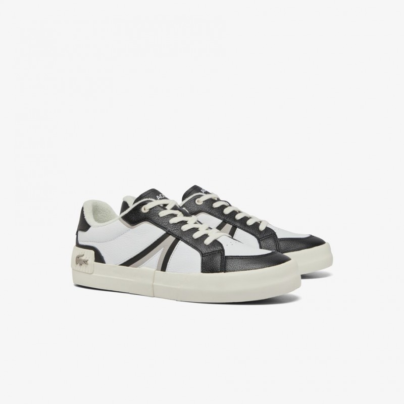 Giày Lacoste L004 224 Nam - Trắng Đen