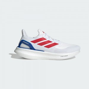 Giày Adidas Pureboost 5 Nam - Trắng Xanh Đỏ