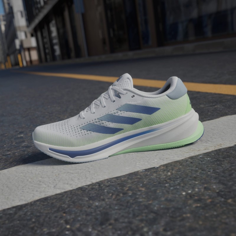 Giày Adidas Supernova Rise Nam - Trắng Xanh