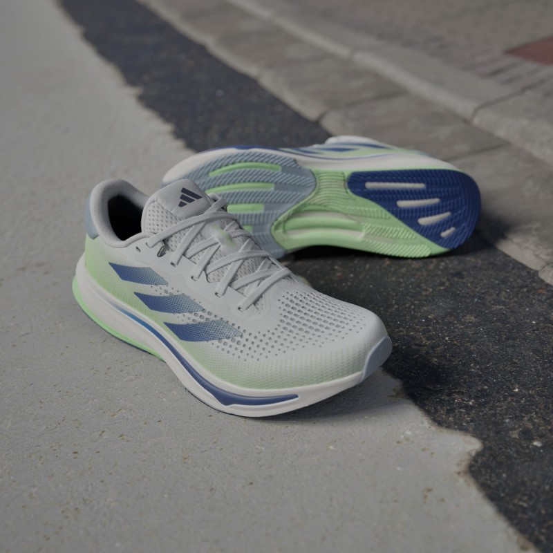 Giày Adidas Supernova Rise Nam - Trắng Xanh
