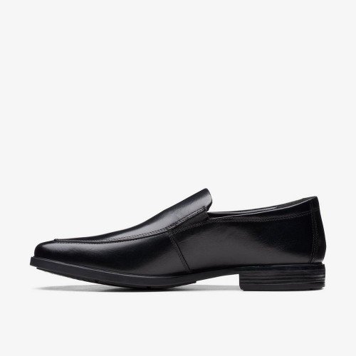 Giày Clarks Howard Edge Loafer Nam - Đen