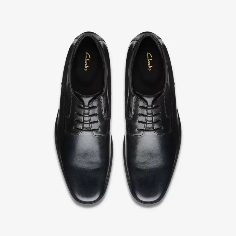 Giày Clarks Howard Walk Nam - Đen