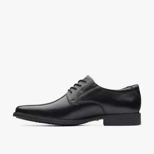 Giày Clarks Tilden Plain Nam - Đen