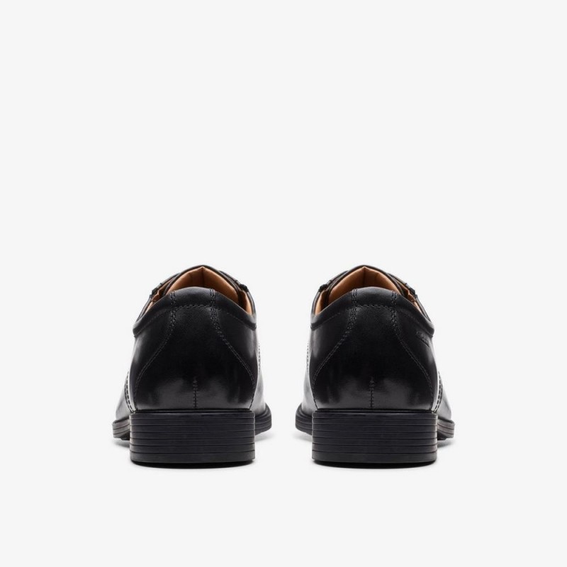 Giày Clarks Whiddon Cap Nam - Đen Giày Clarks Whiddon Cap Nam - Đen