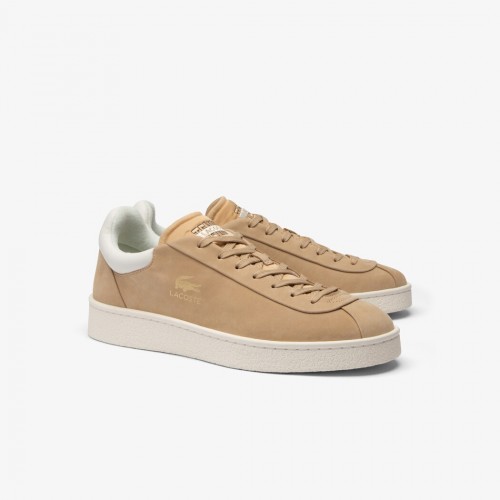 Giày Lacoste Baseshot Premium Nam - Nâu