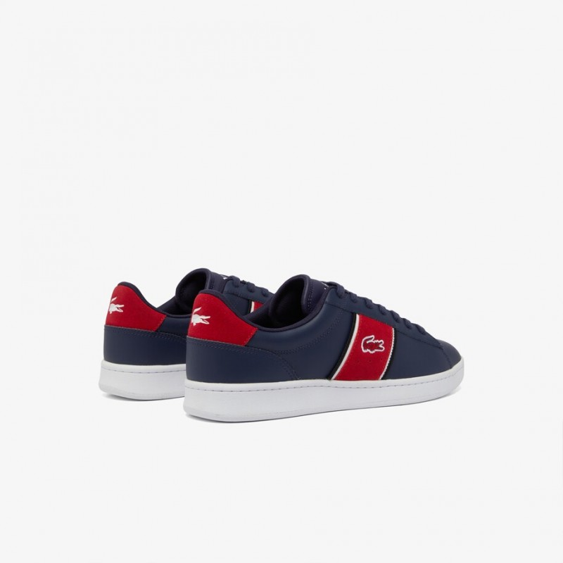 Giày Lacoste Carnaby Set CGR Nam - Navy Đỏ Giày Lacoste Carnaby Set CGR Nam - Navy Đỏ