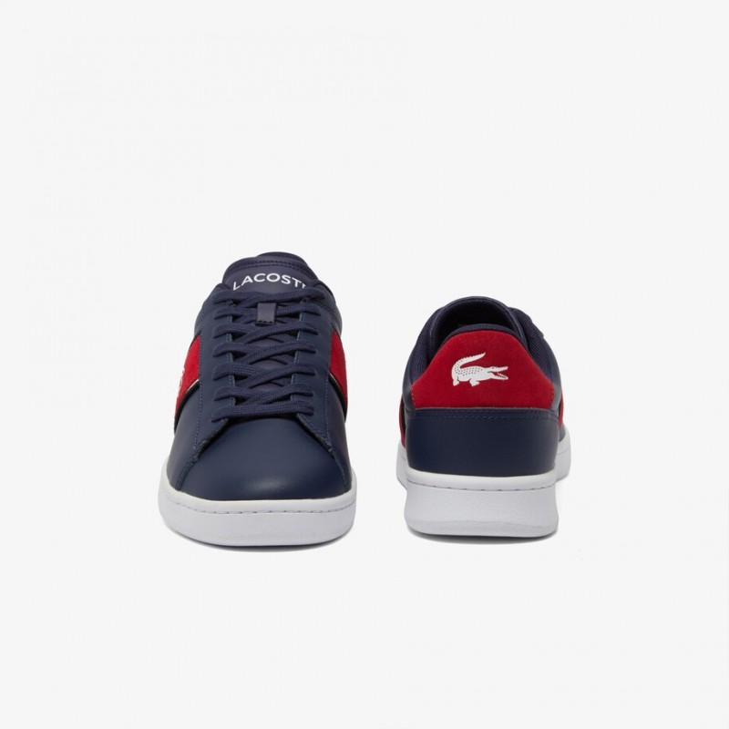 Giày Lacoste Carnaby Set CGR Nam - Navy Đỏ Giày Lacoste Carnaby Set CGR Nam - Navy Đỏ