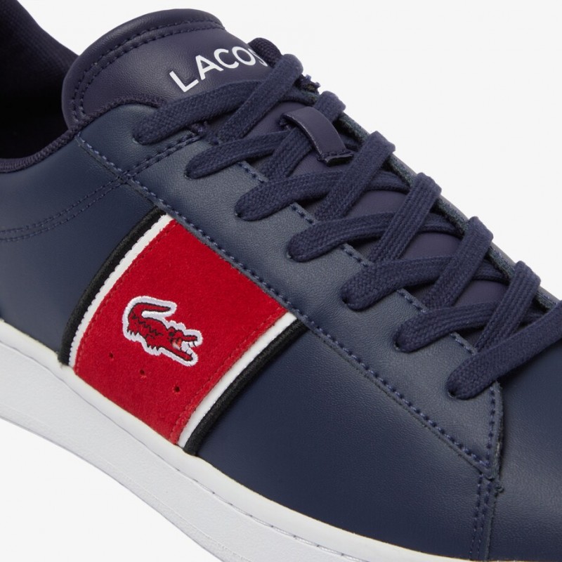 Giày Lacoste Carnaby Set CGR Nam - Navy Đỏ Giày Lacoste Carnaby Set CGR Nam - Navy Đỏ