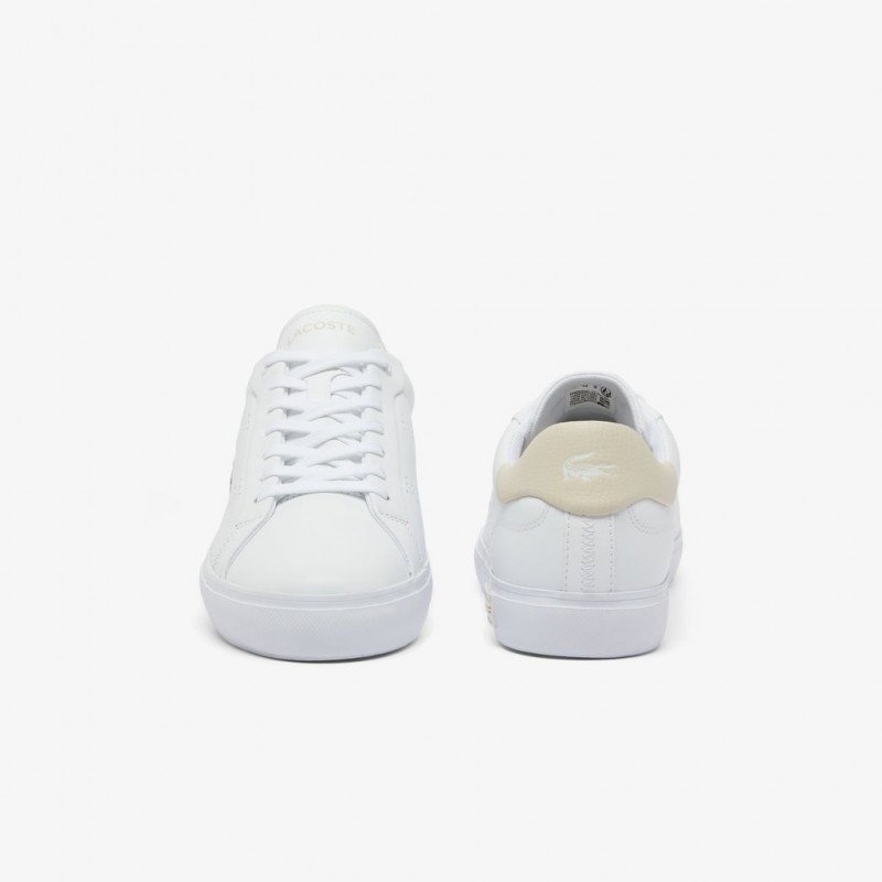 Giày Lacoste PowerCourt 2.0 124 Nam - Trắng Xanh Đậm