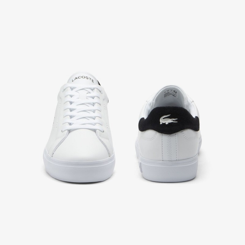 Giày Lacoste PowerCourt 2.0 Nam - Trắng Đen Giày Lacoste PowerCourt 2.0 Nam - Trắng Đen