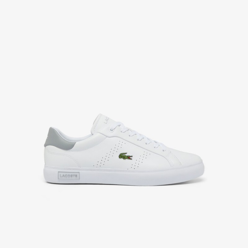Giày Lacoste PowerCourt 2.0 Nam - Trắng Xám Giày Lacoste PowerCourt 2.0 Nam - Trắng Xám
