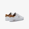 Giày Lacoste Powercourt Leather Nam - Trắng Nâu