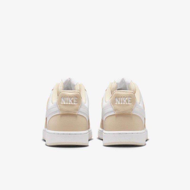 Giày Nike Court Vision Low Nam - Be Trắng