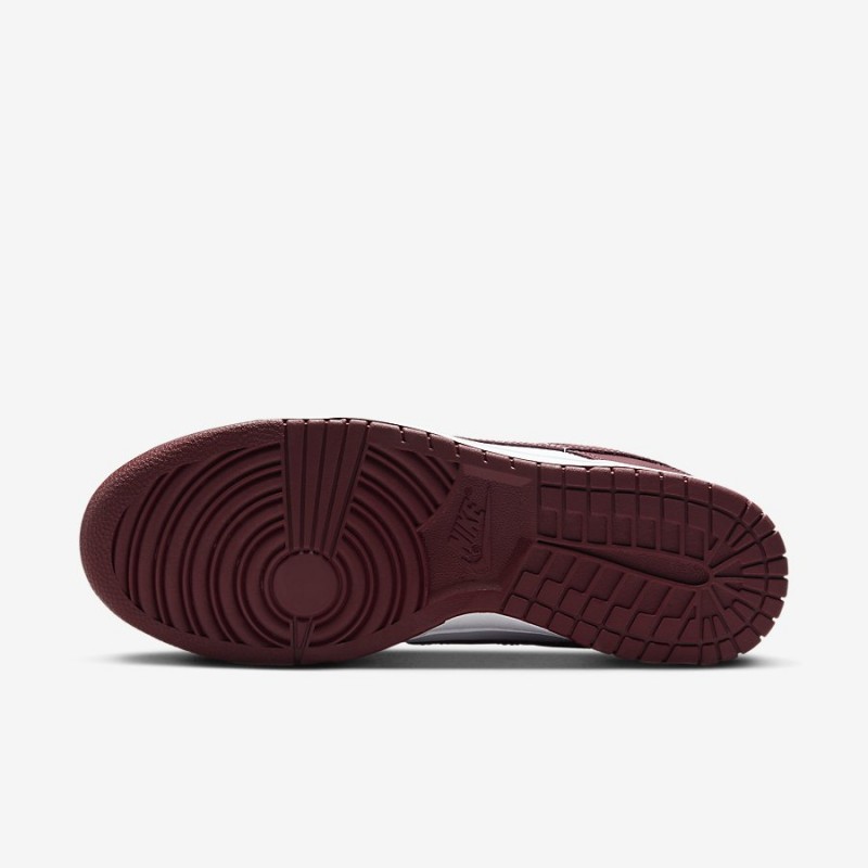 Giày Nike Dunk Low Retro Nam - Trắng Đỏ