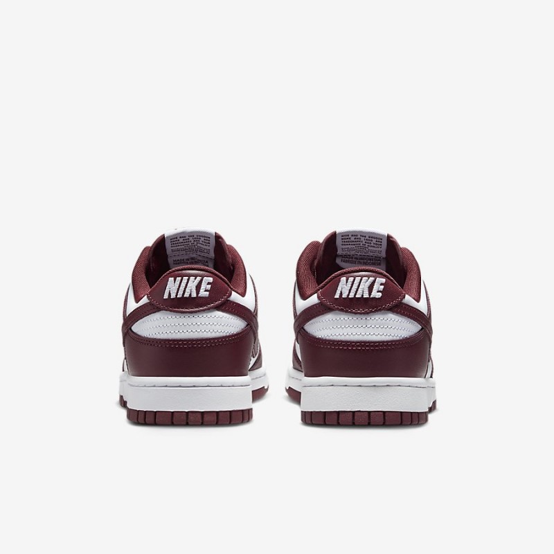 Giày Nike Dunk Low Retro Nam - Trắng Đỏ