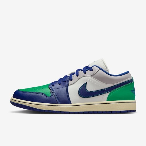 Giày Nike Air Jordan 1 Low Nam - Xám Xanh