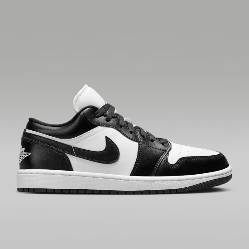 Giày Nike Air Jordan 1 Low Panda Nữ- Đen Trắng