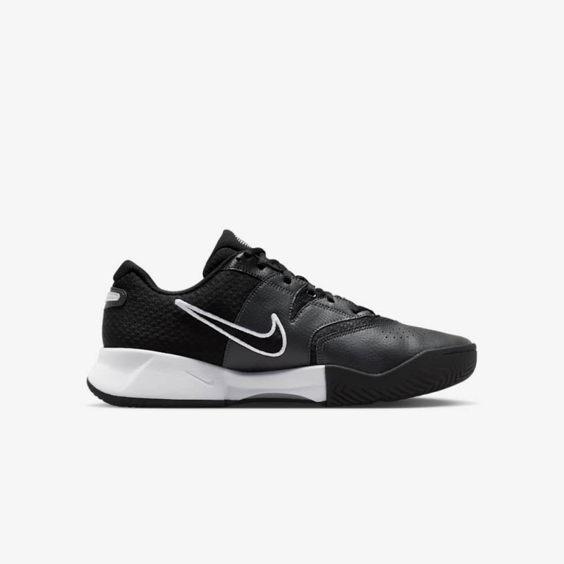 Giày Pickleball Tennis Nike Court Lite 4 Nam - Đen Trắng
