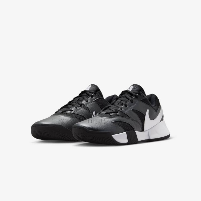 Giày Pickleball Tennis Nike Court Lite 4 Nam - Đen Trắng