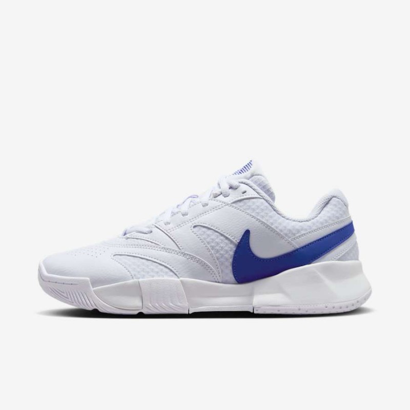Giày Pickleball Tennis Nike Court Lite 4 Nữ - Trắng Xanh