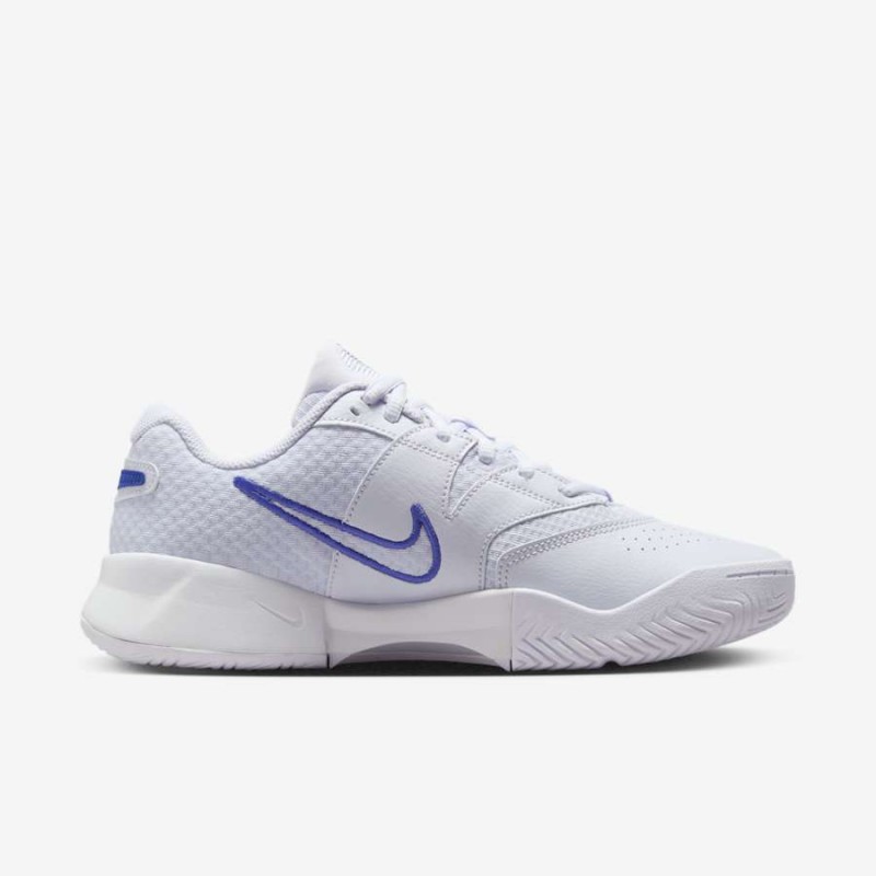 Giày Pickleball Tennis Nike Court Lite 4 Nữ - Trắng Xanh