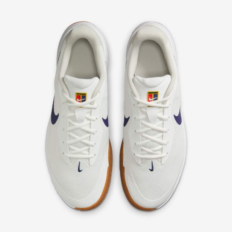 Giày Pickleball Tennis Nike Vapor Lite 3 Nam - Trắng Nâu