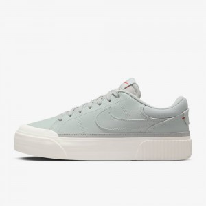 Giày Nike Court Legacy Lift Nữ - Xám Xanh