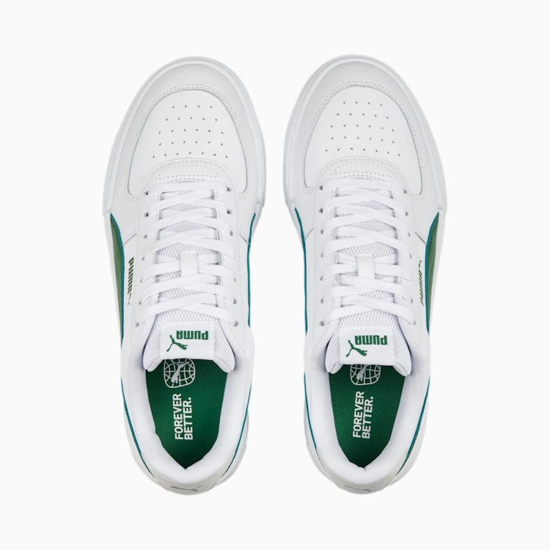 Giày Puma Caven Nam Nữ - Trắng Xanh