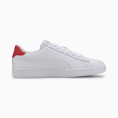 Giày Puma Smash V2 Nam - Trắng Đỏ