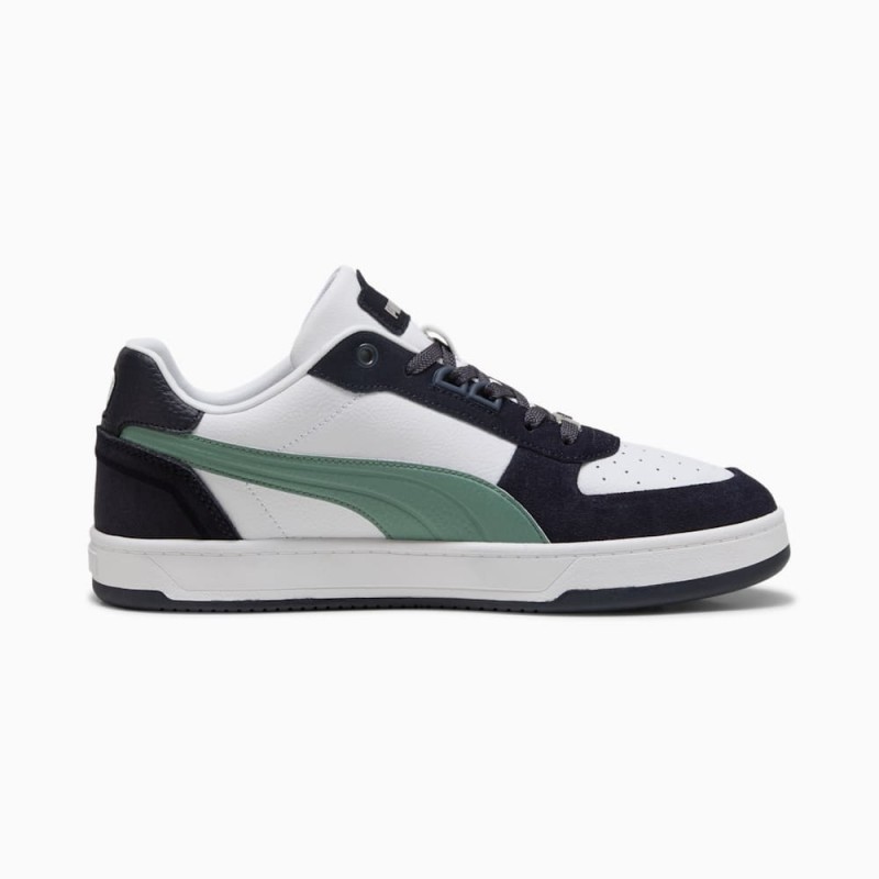 Giày Puma Caven 2.0 Lux SD Nam - Trắng Đen Xanh