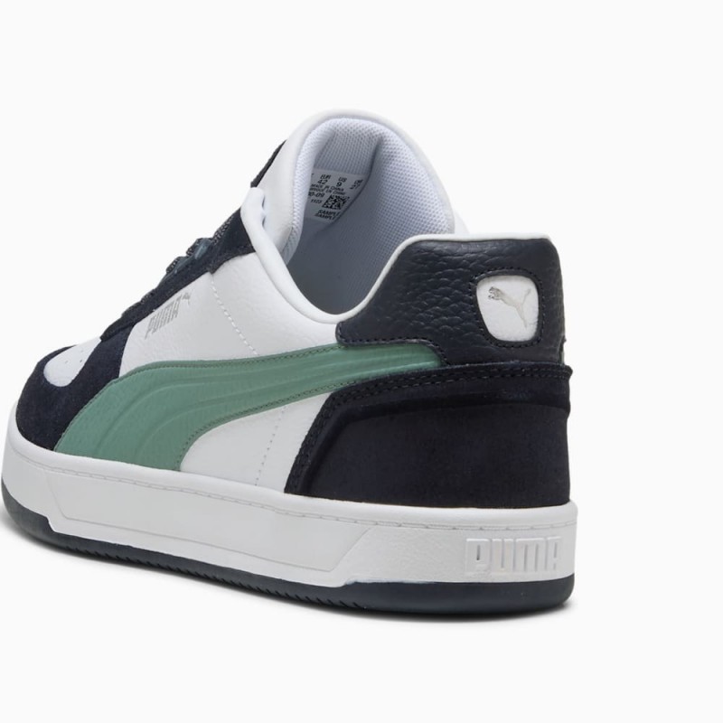 Giày Puma Caven 2.0 Lux SD Nam - Trắng Đen Xanh