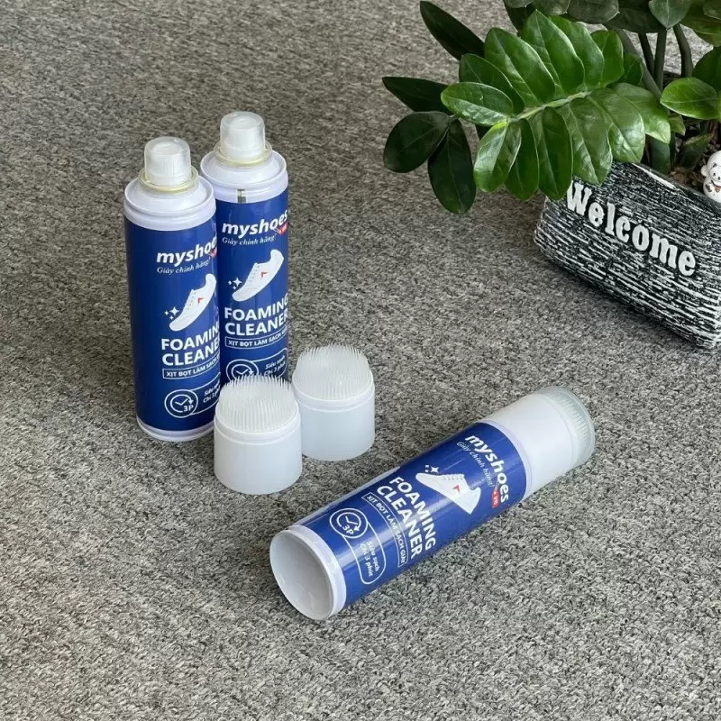 Xịt Bọt ION Làm Sạch Giày Myshoes Foaming Cleaner 300ml