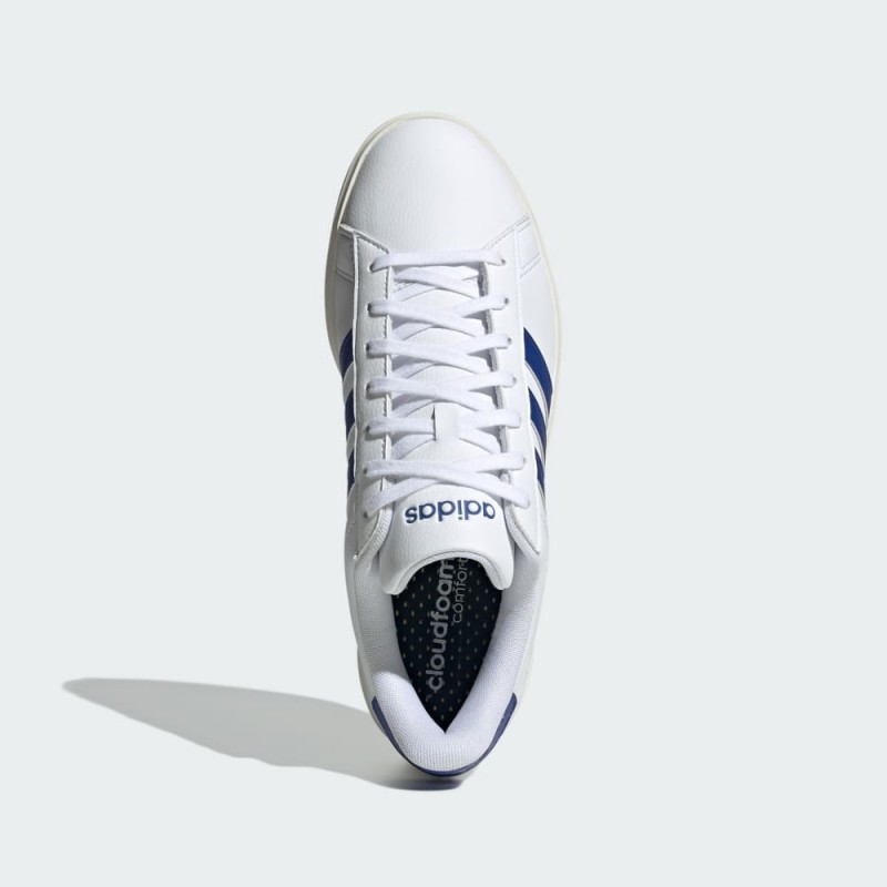 Giày adidas Grand Court Base 2.0 Nam - Trắng Xanh