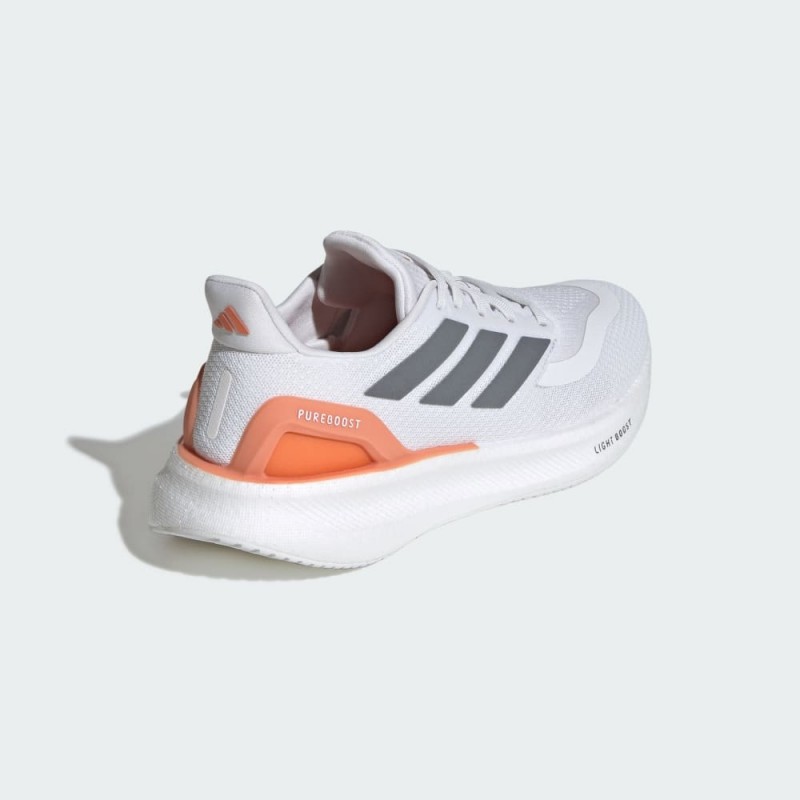 Giày Adidas Pureboost 5 Nữ - Xám Trắng Giày Adidas Pureboost 5 Nữ - Xám Trắng