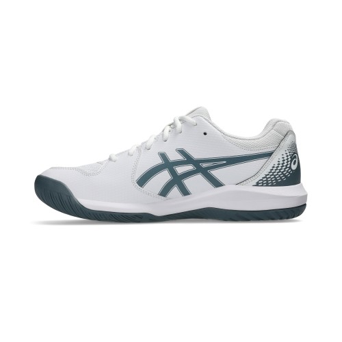 Giày Pickleball Tennis Asics Gel-Dedicate 8 Nam - Trắng Xám