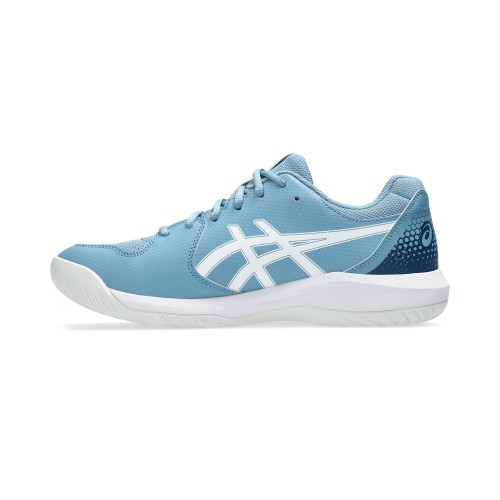 Giày Pickleball Tennis Asics Gel-Dedicate 8 Nam - Xanh Trắng
