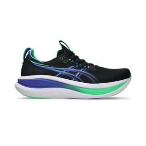 Giày Asics Gel-Nimbus 28 Nam - Đen Xanh