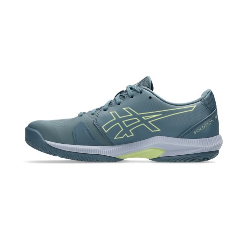 Giày Pickleball Tennis Asics Solution Swift FF 2 Nam - Xanh Xám