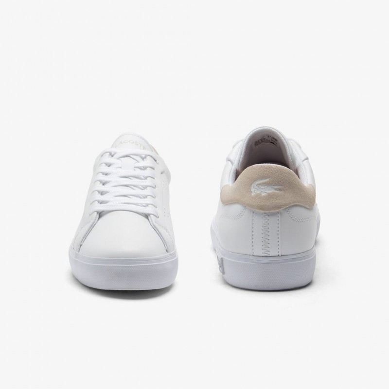 Giày Lacoste PowerCourt 2.0 Nữ - Trắng Giày Lacoste PowerCourt 2.0 Nữ - Trắng