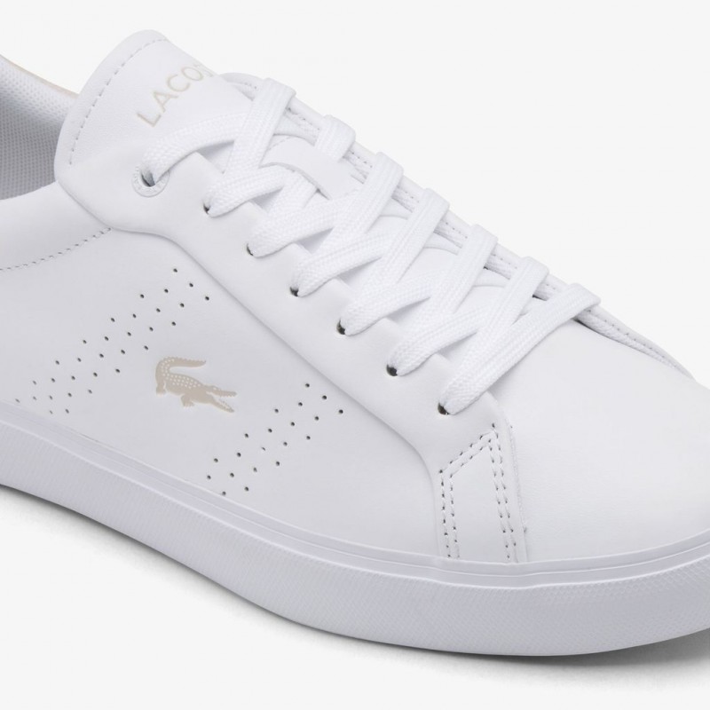 Giày Lacoste PowerCourt 2.0 Nữ - Trắng Giày Lacoste PowerCourt 2.0 Nữ - Trắng