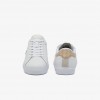 Giày Lacoste PowerCourt Leather Nữ - Trắng Gold