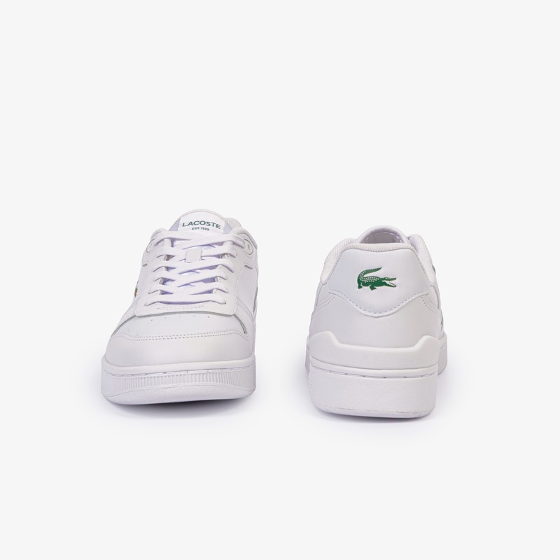 Giày Lacoste T-Clip Leather Nam - Trắng