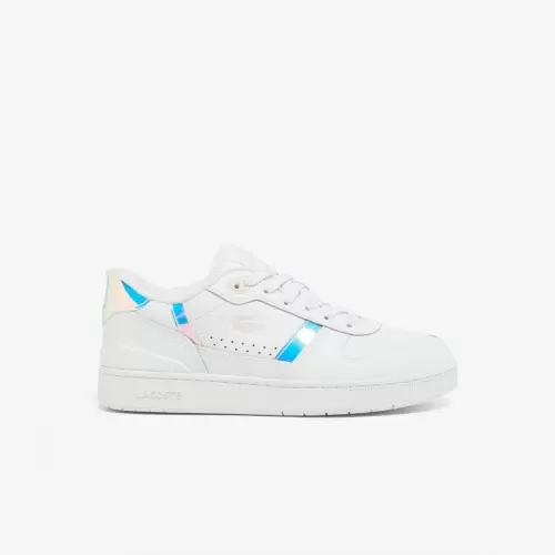 Giày Lacoste T-Clip Set Holographic Nữ - Trắng