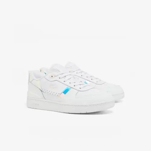 Giày Lacoste T-Clip Set Holographic Nữ - Trắng
