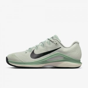 Giày Pickleball Tennis Nike Vapor 12 HC Nam - Xanh Xám