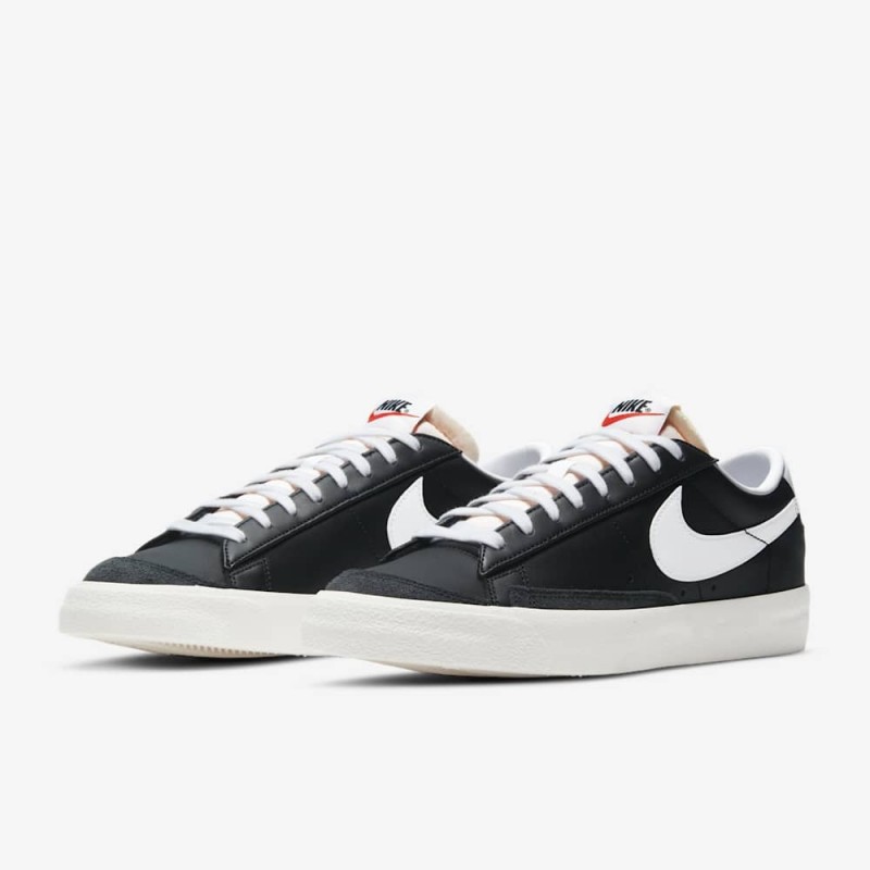 Giày Nike Blazer Low '77 Vintage Nam - Đen Trắng