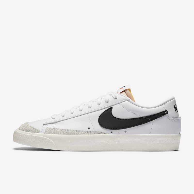 Giày Nike Blazer Low '77 Vintage Nam - Trắng Đen