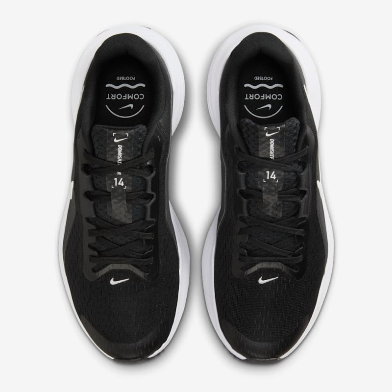 Giày Nike Downshifter 14 Nữ - Đen Trắng